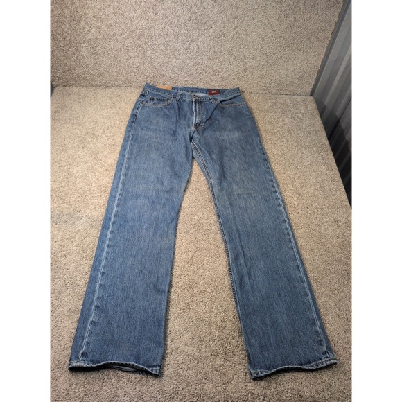 GAP Other - Gap 1969‎ Easy Fit Mens Medium Wash Straight Leg Blue Denim Jeans 36x34 Cotton